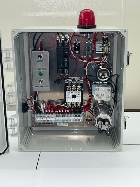 APS Simplex 2hp 230/1 With Built in Start Kit Control Panel – Atlantis Pump