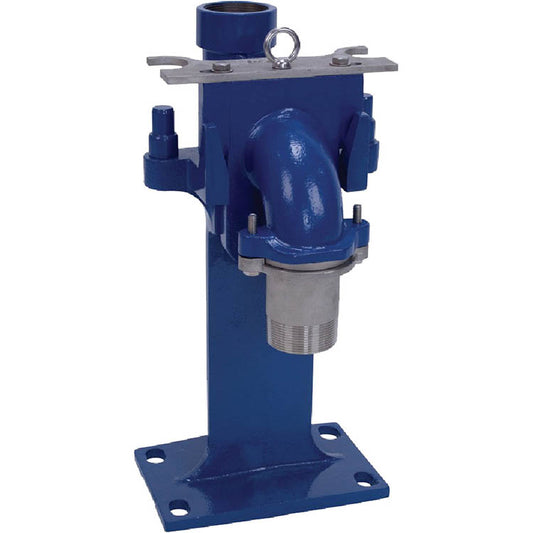 1-1/2" Vertical Discharge Base Elbows with Lift out Flange