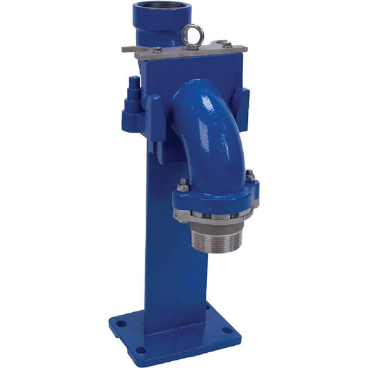 3" Vertical Discharge Base Elbows with 3" NPT Lift out Flange